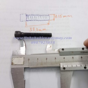 Bu lông lục giác hệ inch unc 4# 5# 6# 7/16...