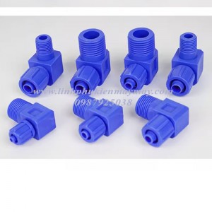 Co nối siết cam ren ngoại nhựa POM