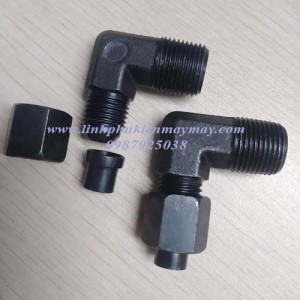 Đầu nối hạt bắp thủy lực phi 6 8 10 12 ra ống phi 8 10 12 14