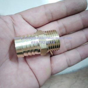 Đầu nối ren đuôi chuột cà rá ren ngoài trong 13 17 19 20 21mm